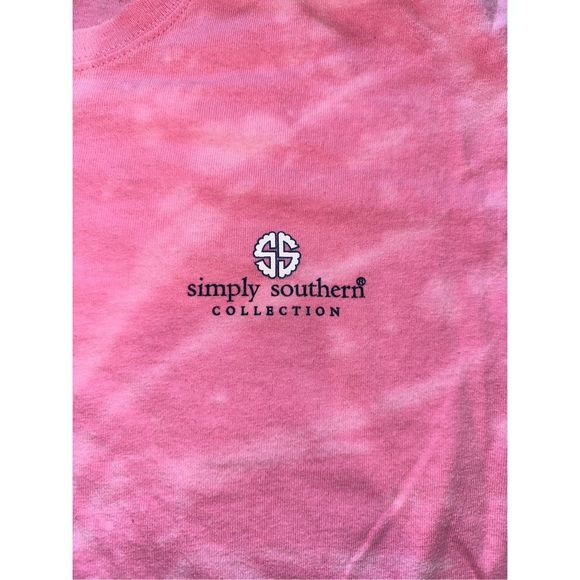 Simply Southern Volleyball Bleached Tee - Picture 4 of 5
